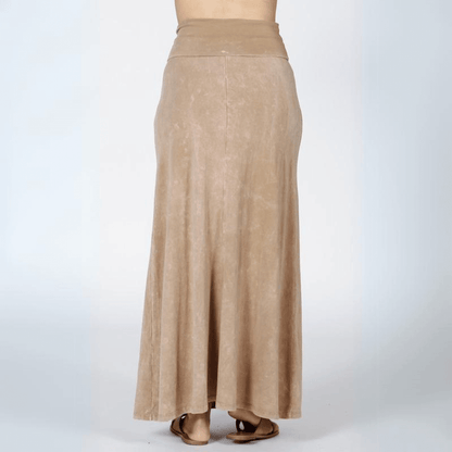 American Cotton Maxi Skirt Made in USA