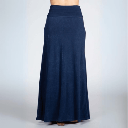 American Cotton Maxi Skirt Made in USA