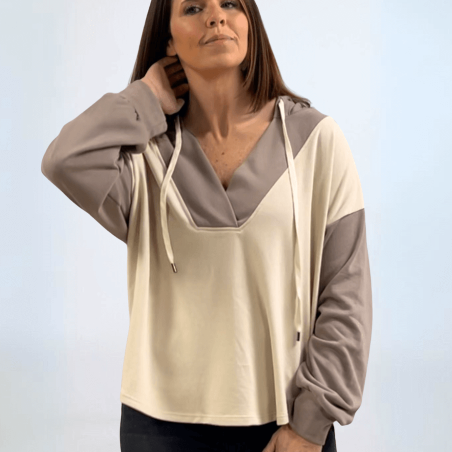 Color Block Hoodie Made in USA