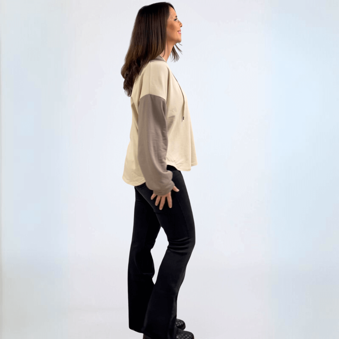 Color Block Hoodie Made in USA