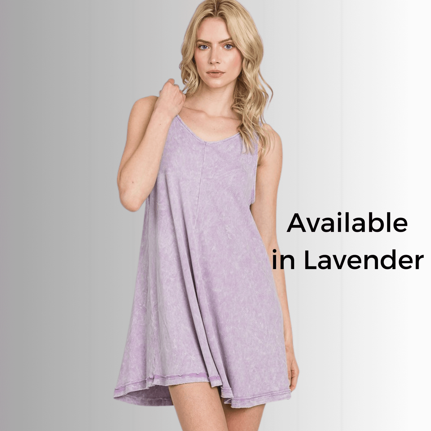 Lainey Ribbed Cotton Mini Dress in Fuchsia