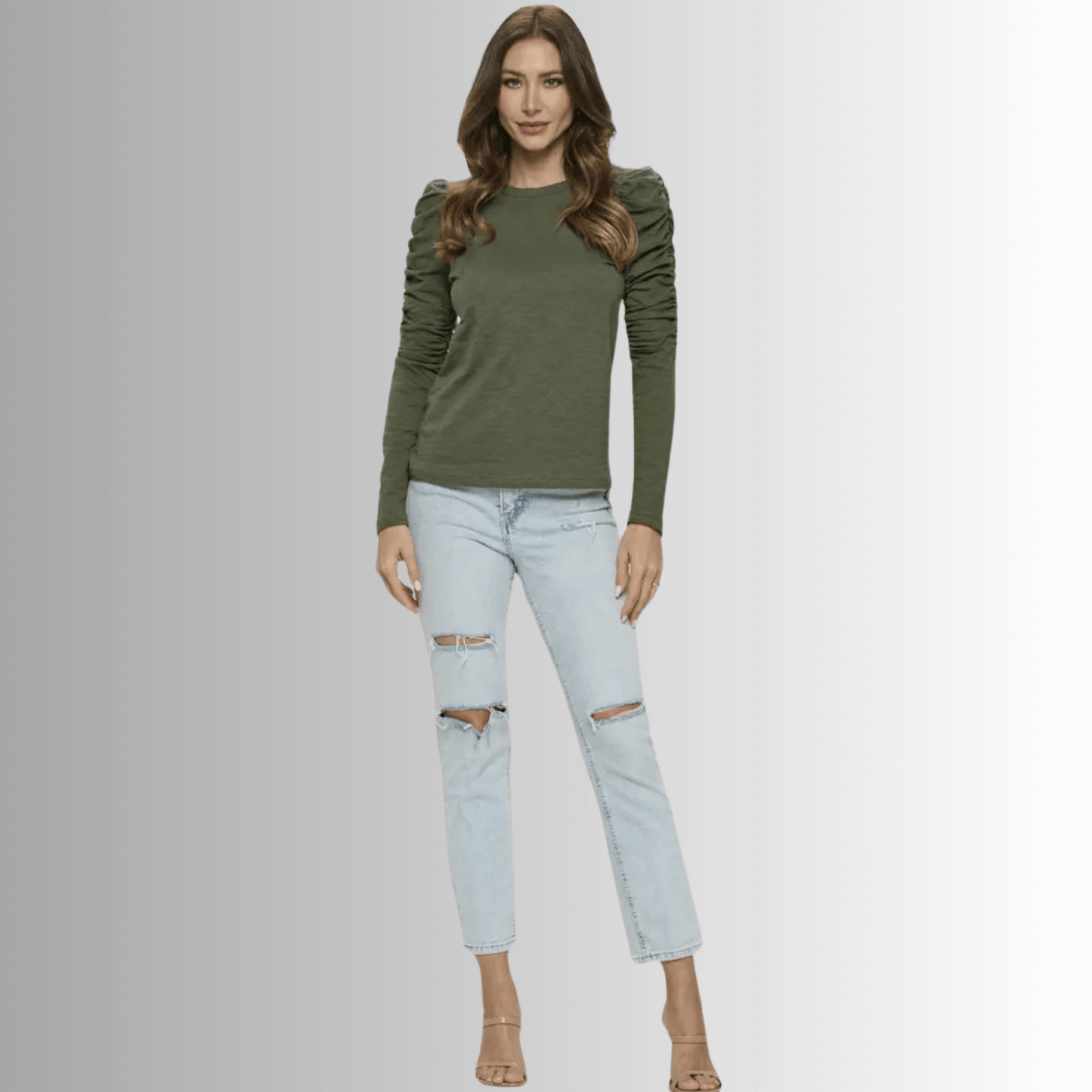 Above the Rest Cotton Puff Sleeve