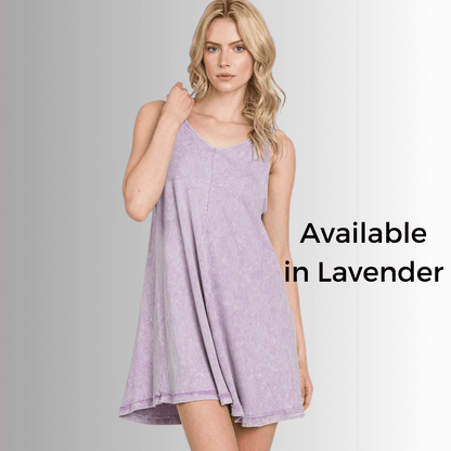 Lainey Ribbed Cotton Mini Dress in Teal