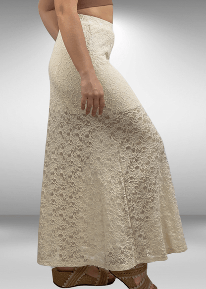 Yellowstone Lace Maxi Skirt
