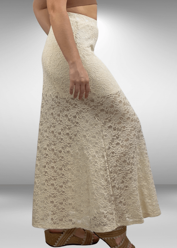 Yellowstone Lace Maxi Skirt
