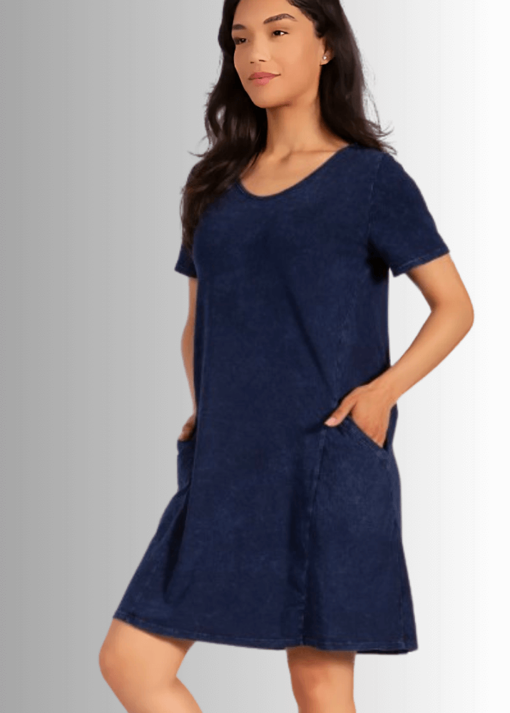 Women's Easy Going Casual Cotton Dress