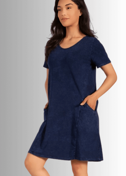 Women's Easy Going Casual Cotton Dress