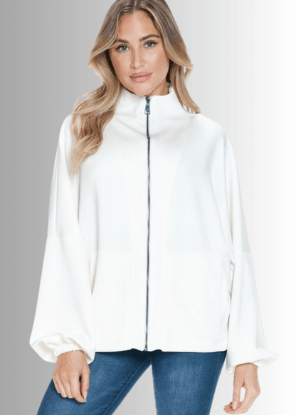 Dream Zip Up Jacket with Scuba Soft Fabric