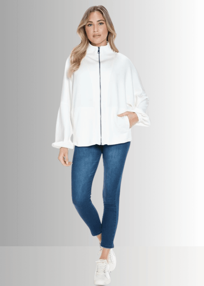 Dream Zip Up Jacket with Scuba Soft Fabric