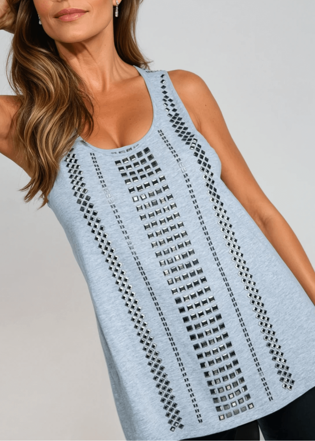 Dylan Studded Statement Tank