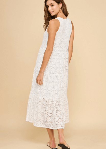 Evelyn Boho Lace Maxi Dress