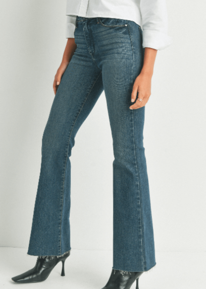 The Fall Flare Denim Jeans Made in USA