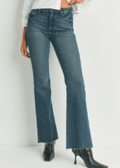 The Fall Flare Denim Jeans Made in USA