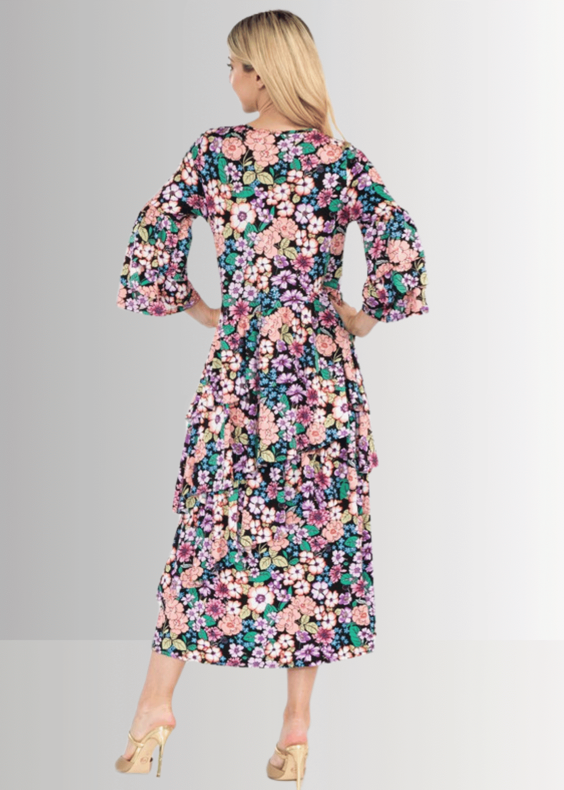 Blooming Sensation Floral Dress