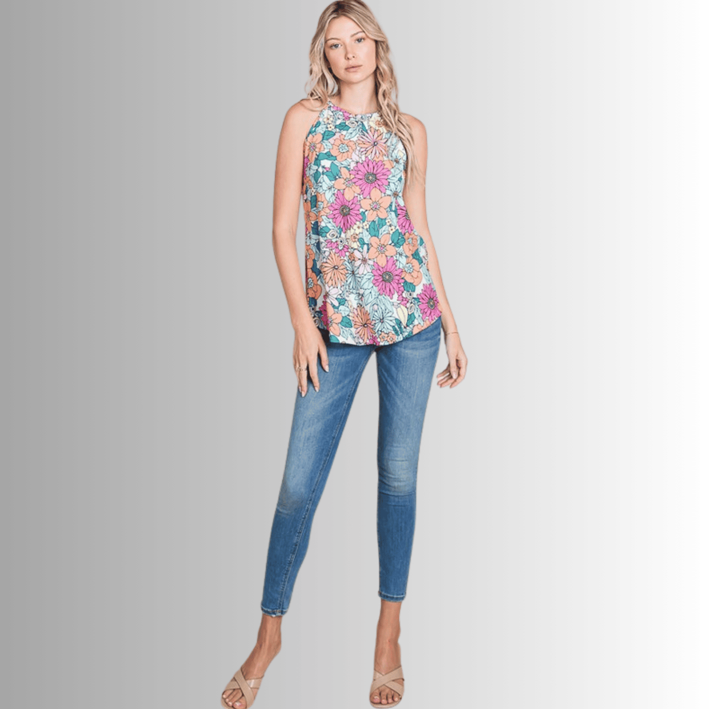 Lilah Floral Tank Top