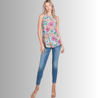 Lilah Floral Tank Top