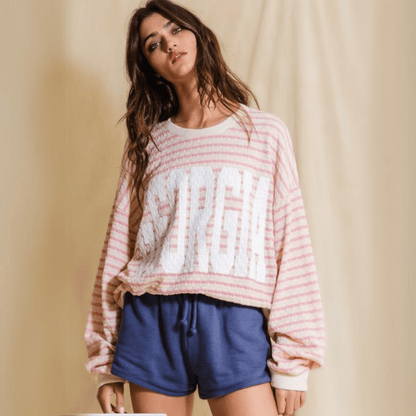 Graphic GEORGIA Oversized Sweatshirt Made in USA