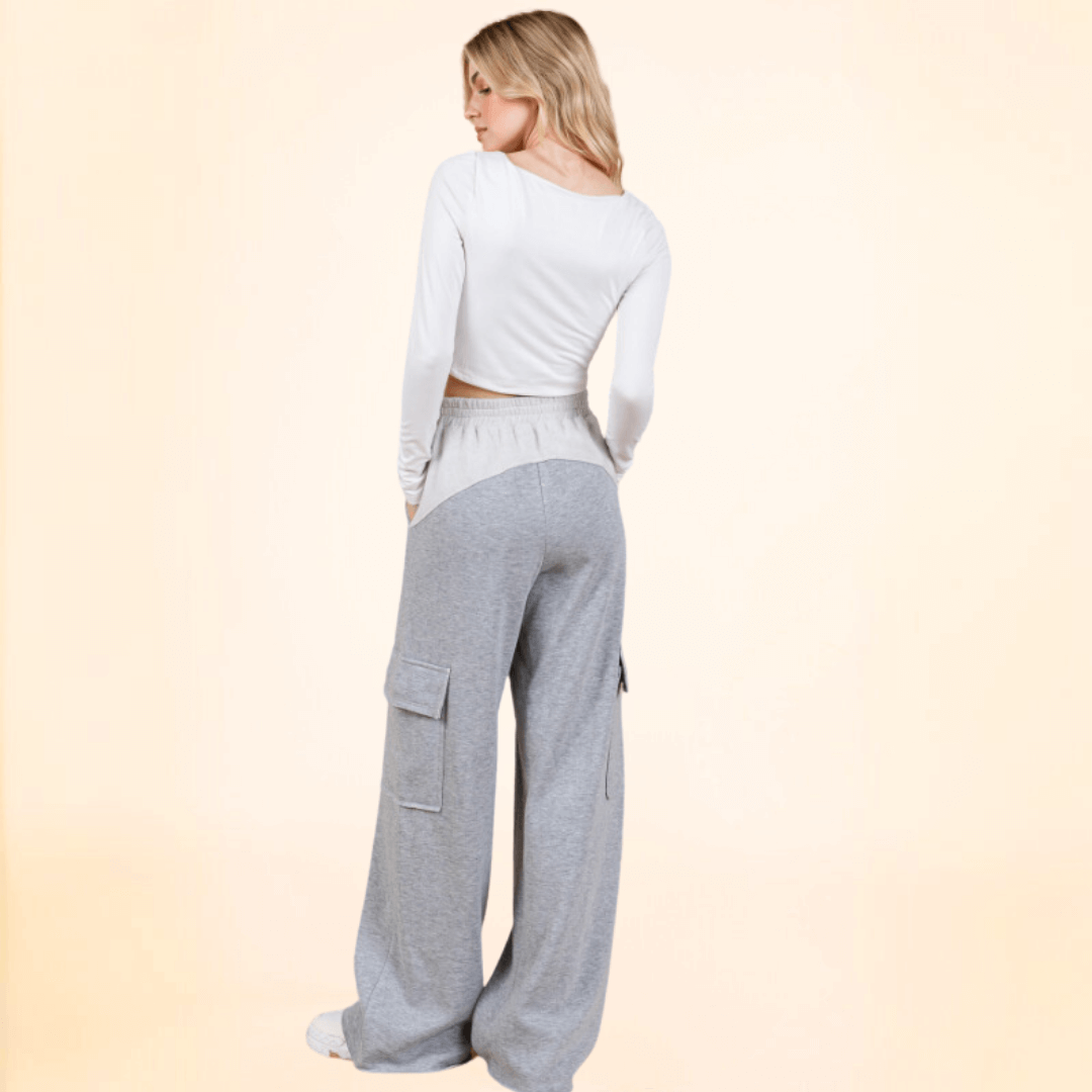 Gia French Terry Cargo Sweats Made in USA