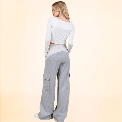 Gia French Terry Cargo Sweats Made in USA