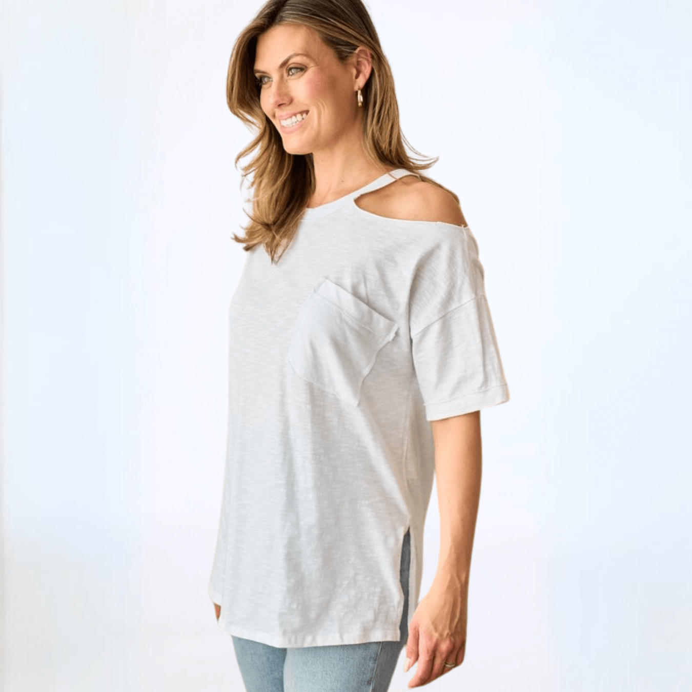 Casual Mood Cotton Tee Made in USA