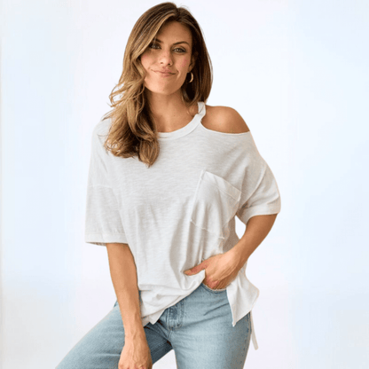 Casual Mood Cotton Tee Made in USA