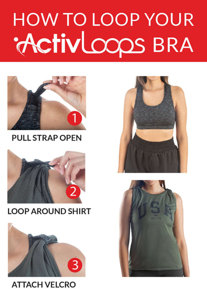 Activloops™  2-in-1 ProWikMax™ Sports Bra