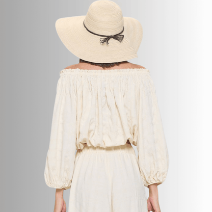 Hamptons Textured Cropped Top