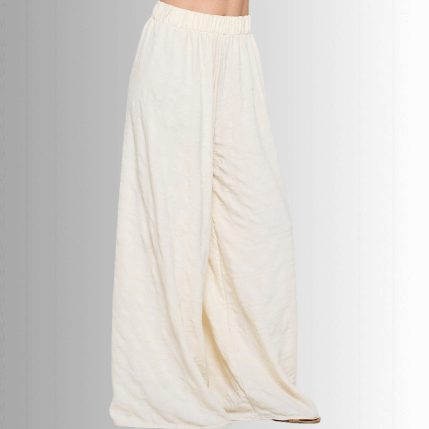 Hamptons Textured Palazzo Pants