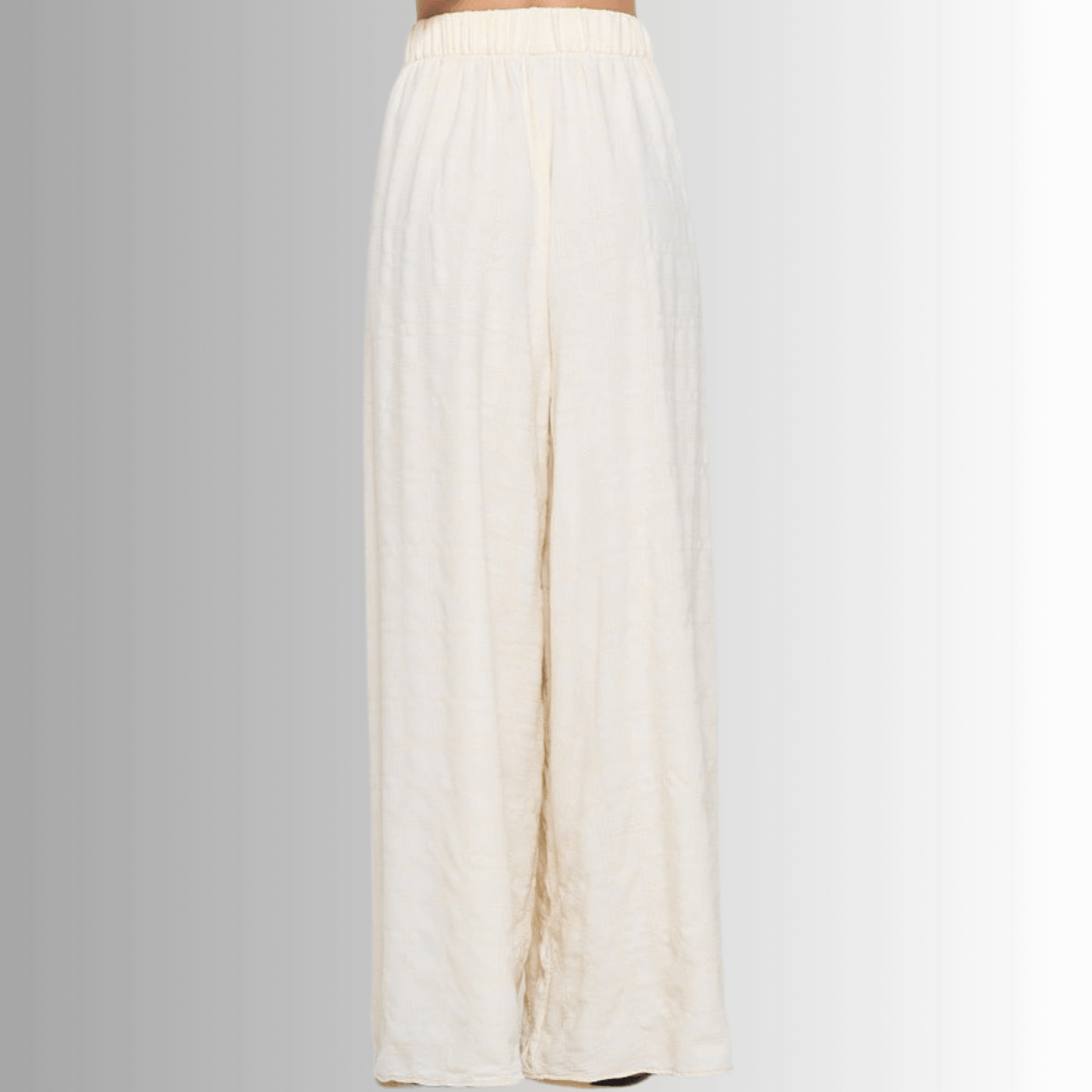 Hamptons Textured Palazzo Pants