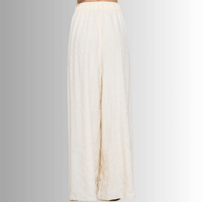 Hamptons Textured Palazzo Pants