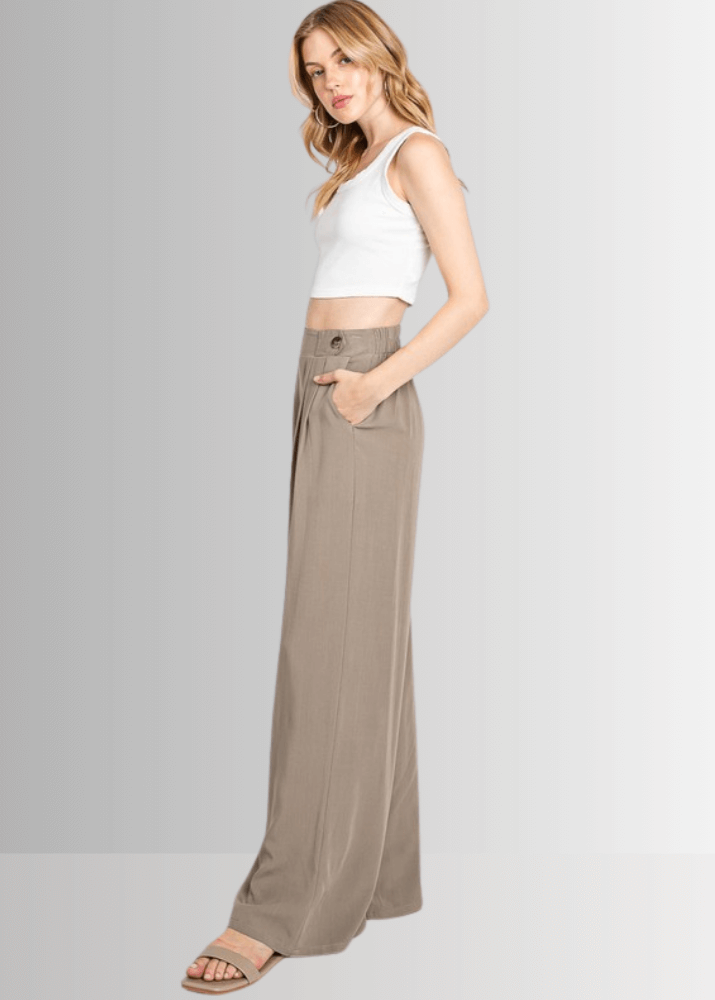 Hana Wide Leg Dress Pants