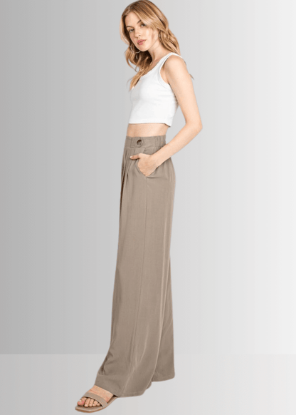 Hana Wide Leg Dress Pants