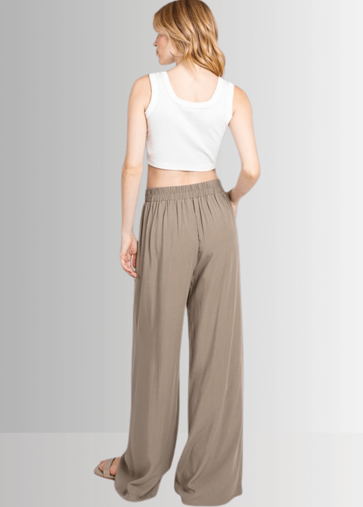 Hana Wide Leg Dress Pants