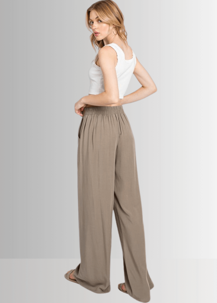 Hana Wide Leg Dress Pants