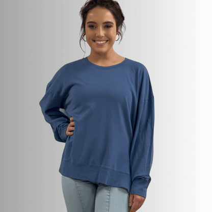 Tessa Lightweight French Terry Sweatshirt