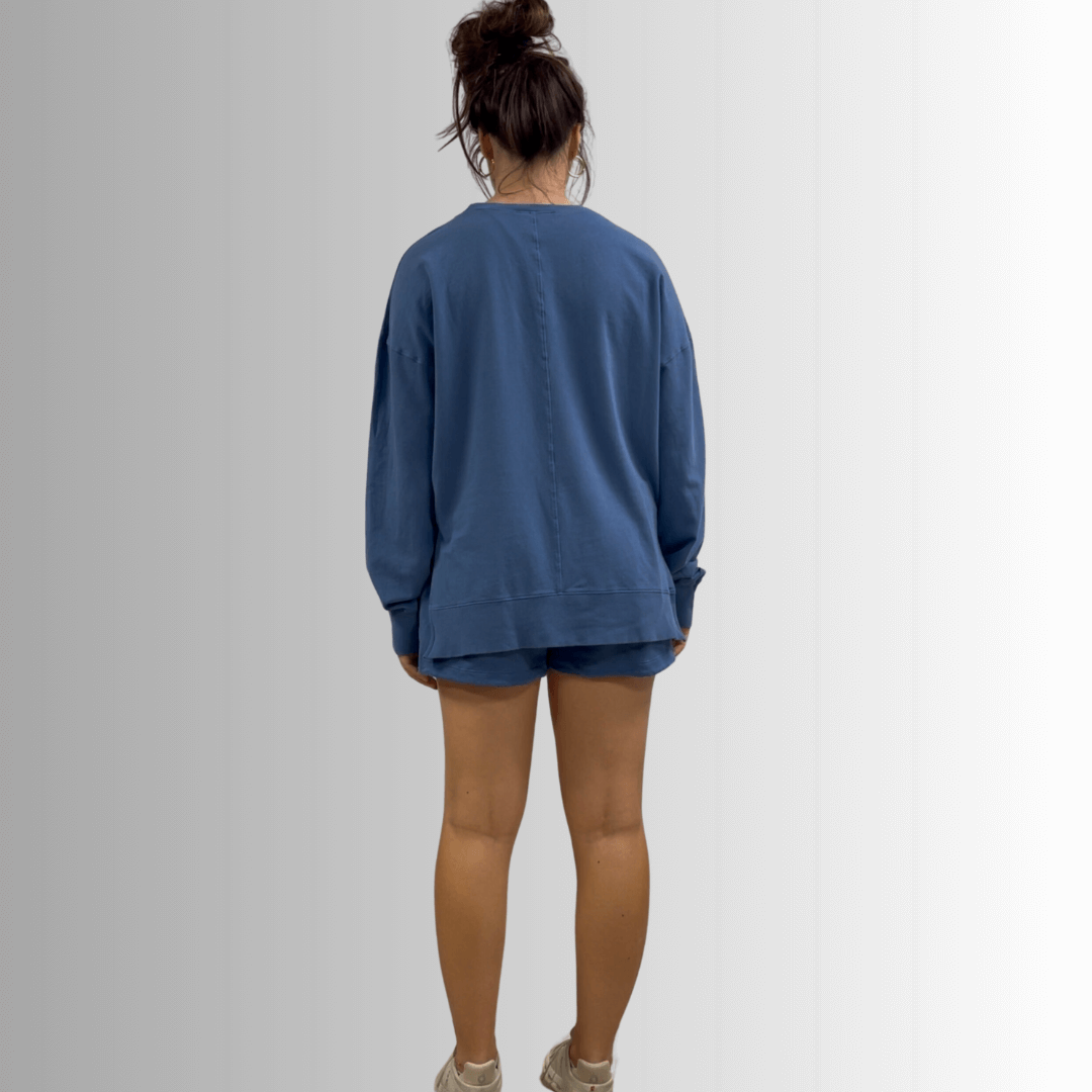 Tessa Lightweight French Terry Sweatshirt
