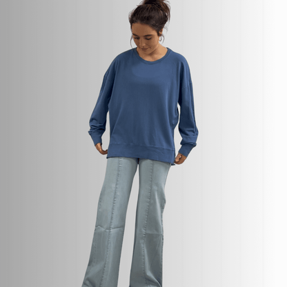 Tessa Lightweight French Terry Sweatshirt