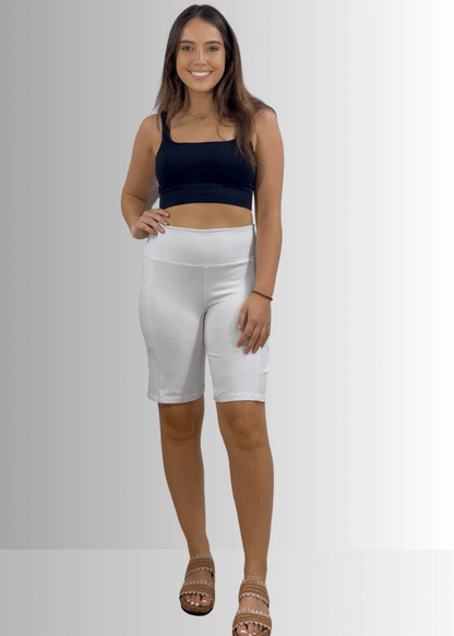 Perfect Fit Hybrid Cotton Shorts in Taupe