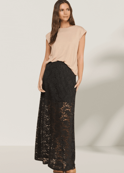 Yellowstone Lace Maxi Skirt