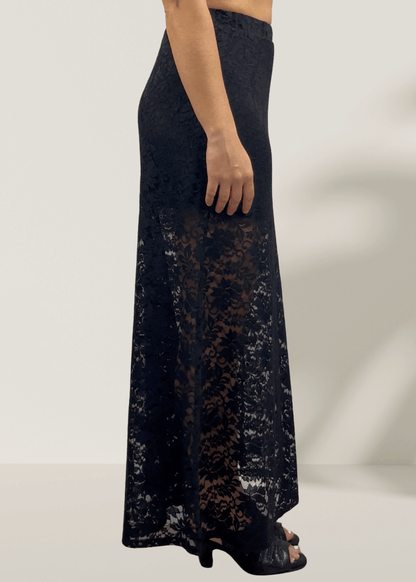 Yellowstone Lace Maxi Skirt