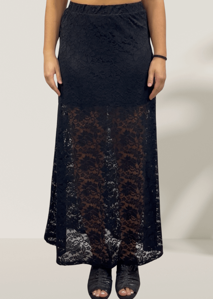 Yellowstone Lace Maxi Skirt
