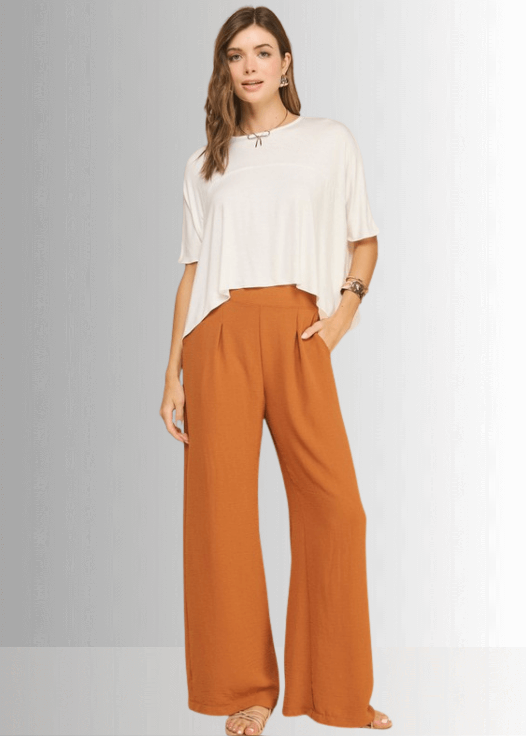 Sedona Lightweight Cropped Length Top