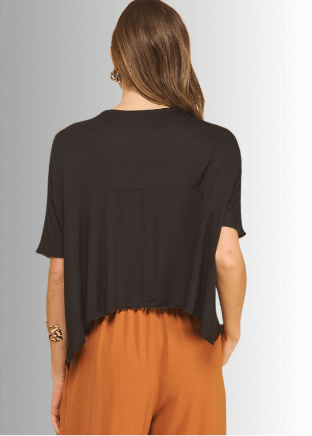 Sedona Lightweight Cropped Length Top