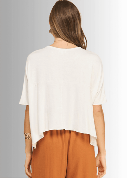 Sedona Lightweight Cropped Length Top