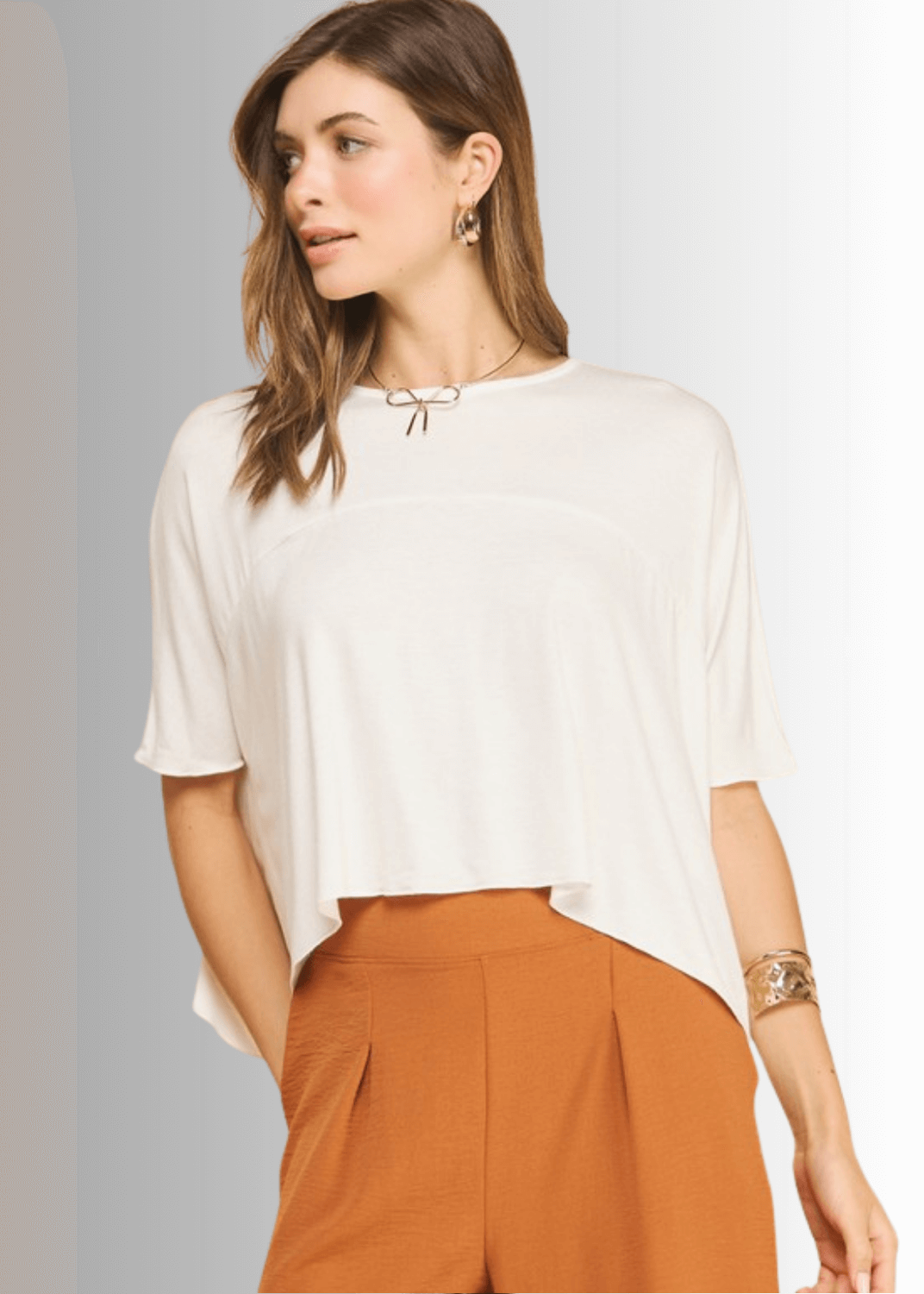 Sedona Lightweight Cropped Length Top