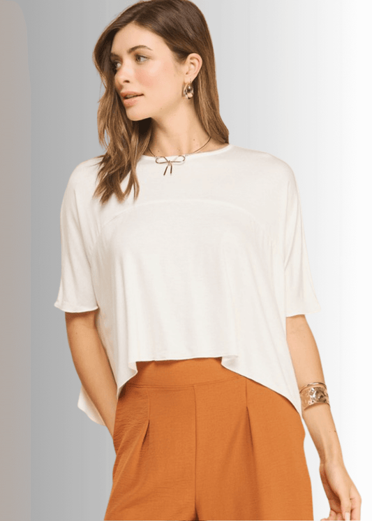 Sedona Lightweight Cropped Length Top