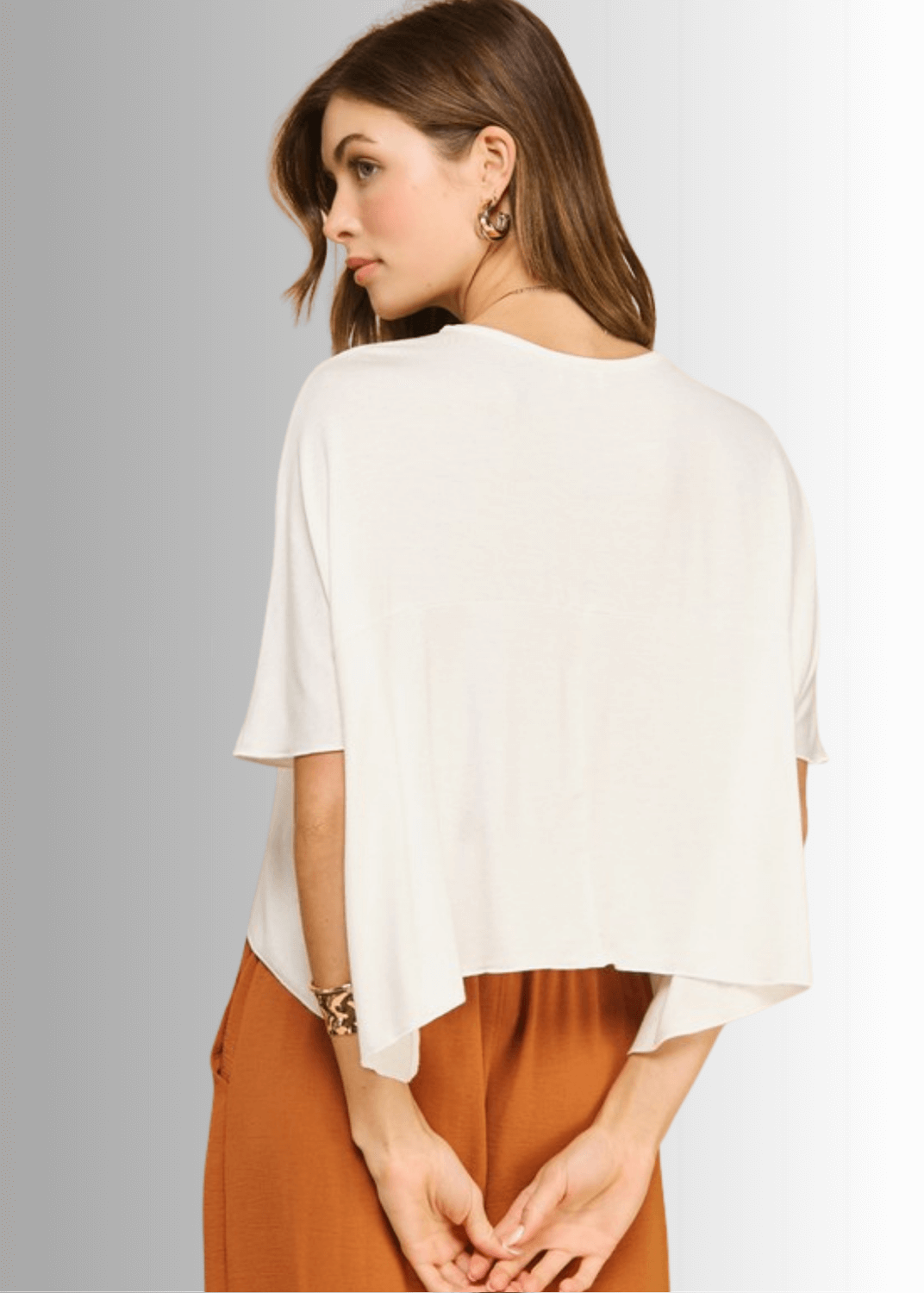 Sedona Lightweight Cropped Length Top
