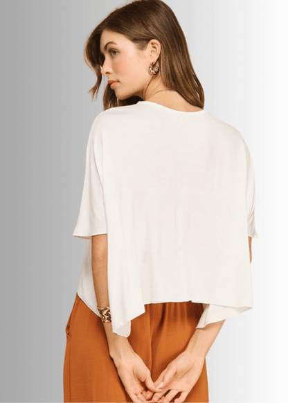 Sedona Lightweight Cropped Length Top