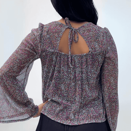 A Touch of Class Bell Sleeve Blouse Made in USA