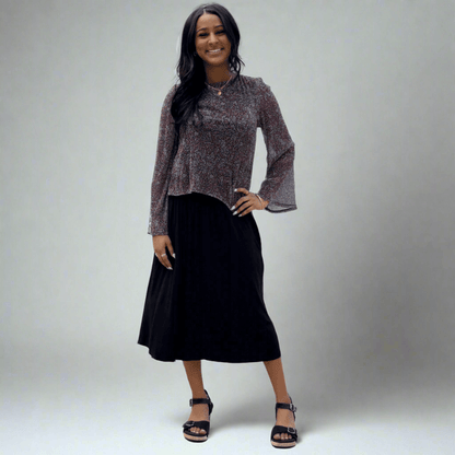 A Touch of Class Bell Sleeve Blouse Made in USA